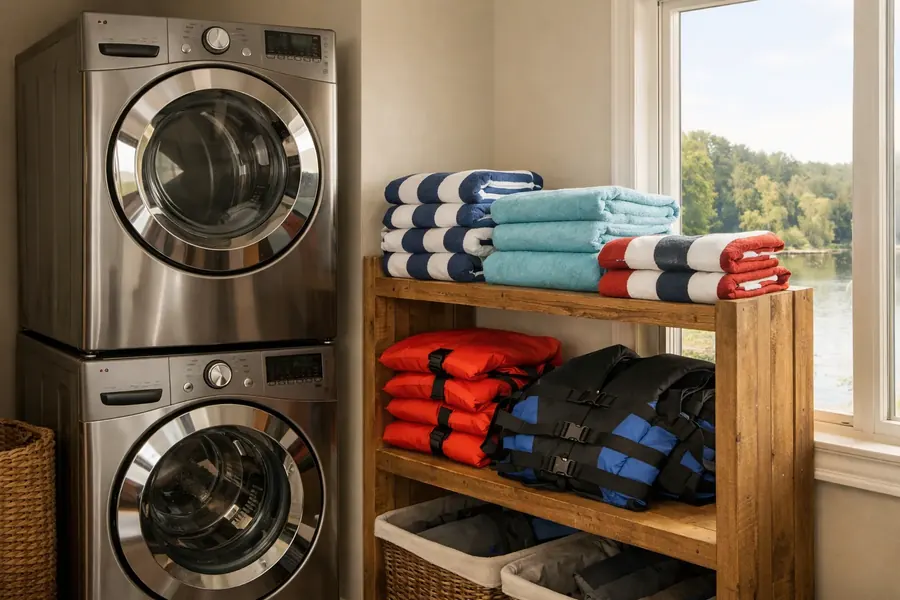 Lake-house laundry room, Farragut TN